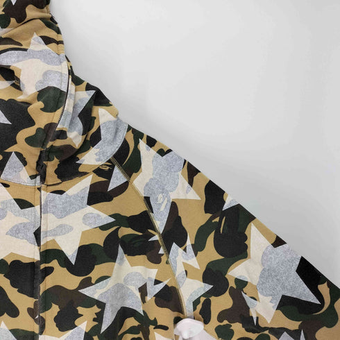 アベイシングエイプ A BATHING APE Classics 1ST CAMO STA カモ 迷彩柄 フルジップ パーカー メンズ JPN:M