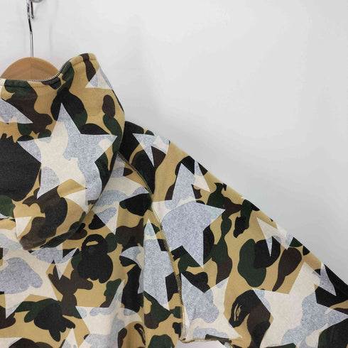 アベイシングエイプ A BATHING APE Classics 1ST CAMO STA カモ 迷彩柄 フルジップ パーカー メンズ JPN:M