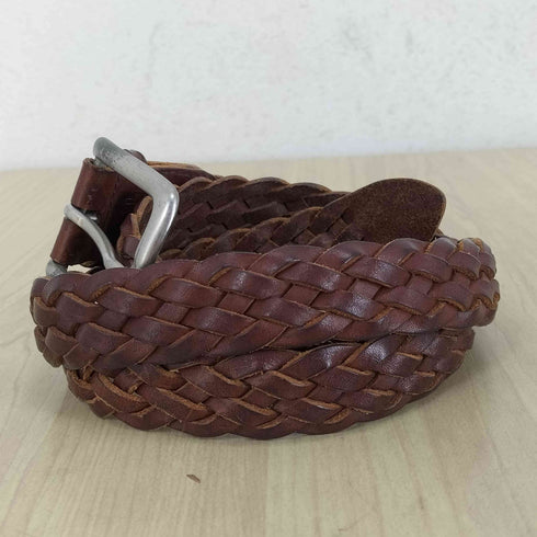 ギャップ Gap 編込みレザーベルト メンズ 40-42