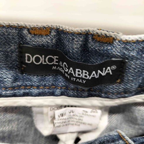 ドルチェアンドガッバーナ DOLCE&GABBANA ウォッシュド加工 デニムパンツ メンズ 48