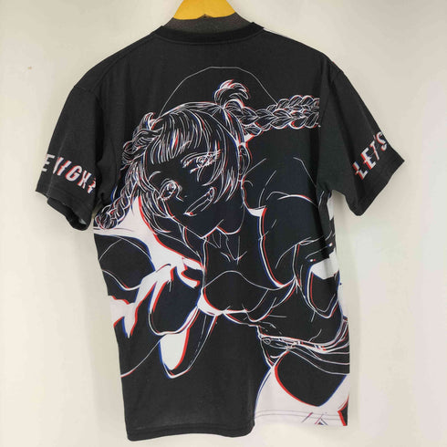 グラフィックキャラクタープリントクルーネックTシャツ メンズ JPN:M