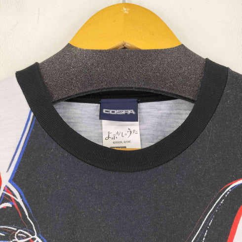 グラフィックキャラクタープリントクルーネックTシャツ メンズ JPN:M