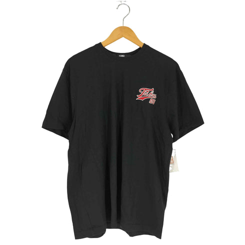 フブ FUBU ロゴ刺繍 クルーネック Tシャツ メンズ import:M