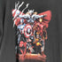 マーベル MARVEL キャラクタープリントクルーネックTシャツ メンズ 2XL