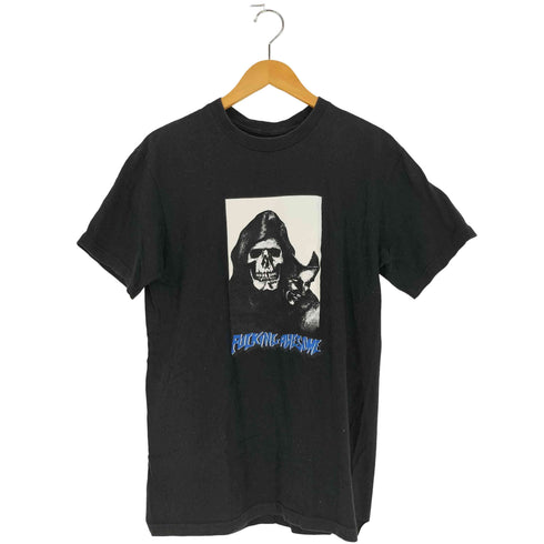 ファッキンオーサム FUCKING AWESOME ドクロプリント クルーネック Tシャツ メンズ import:M