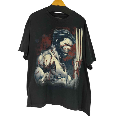 キャラクタープリントクルーネックTシャツ メンズ 2XL