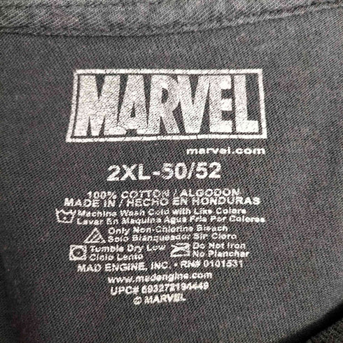 キャラクタープリントクルーネックTシャツ メンズ 2XL