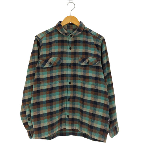 パタゴニア patagonia 00s FJORD FLANNEL SHIRT フィヨルド フランネルシャツ メンズ import:M