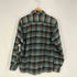 パタゴニア patagonia 00s FJORD FLANNEL SHIRT フィヨルド フランネルシャツ メンズ import:M