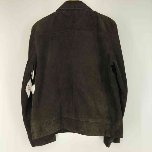 バナナリパブリック BANANA REPUBLIC 00s スウェードレザー スイングトップ メンズ JPN:M