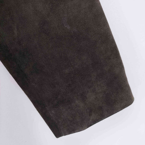 バナナリパブリック BANANA REPUBLIC 00s スウェードレザー スイングトップ メンズ JPN:M