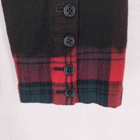 ブラックコムデギャルソン BLACK COMME des GARCONS 10AW チェックウールジョッパーズパンツ レディース JPN:XS