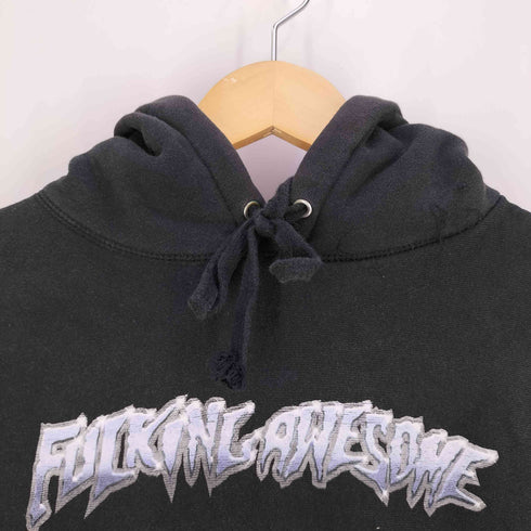 ファッキンオーサム FUCKING AWESOME ロゴプリント プルオーバーパーカー メンズ import:M