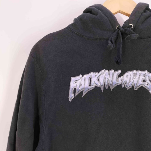ファッキンオーサム FUCKING AWESOME ロゴプリント プルオーバーパーカー メンズ import:M