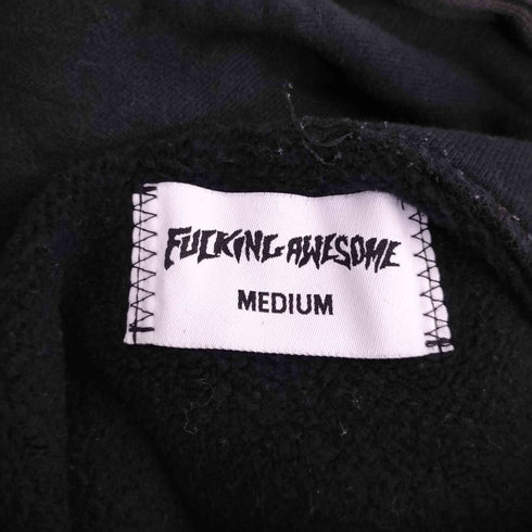 ファッキンオーサム FUCKING AWESOME ロゴプリント プルオーバーパーカー メンズ import:M
