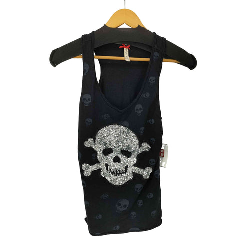 KEY LARGO DT FEAR TOP スカル レディース