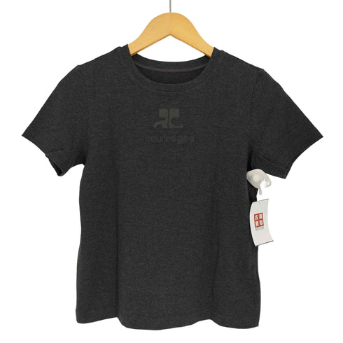 クレージュ courreges デカロゴ クルーネックTシャツ レディース 9R