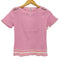 クレージュ courreges フリル リブライン ボートネックTシャツ レディース 38