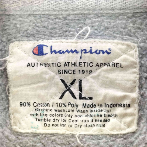 チャンピオン Champion AUTHENTIC ATHLETIC APPAREL ハーフジッププルオーバーパーカー メンズ import:XL