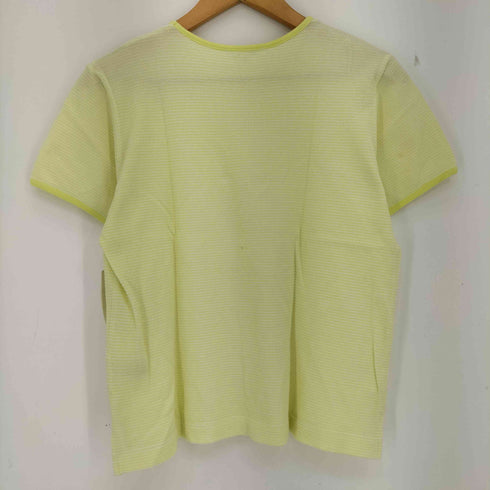 クレージュ courreges ロゴ 鹿の子 クルーネックTシャツ レディース 9