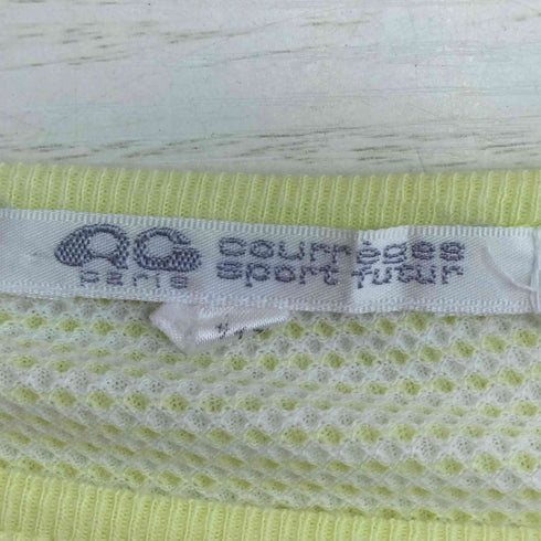 クレージュ courreges ロゴ 鹿の子 クルーネックTシャツ レディース 9