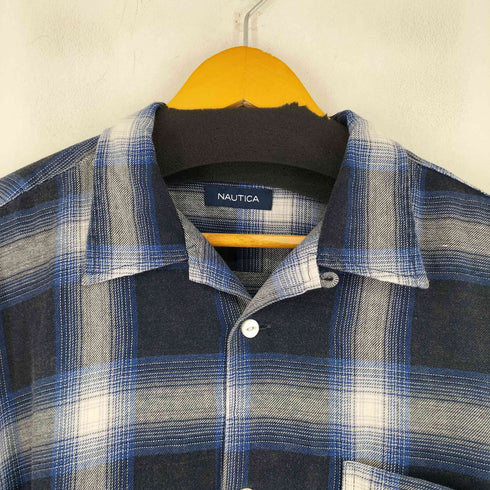ノーティカ NAUTICA オンブレ開襟シャツ メンズ JPN:XL