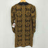 ザラ ZARA パフスリーブジャガードワンピース レディース import:M