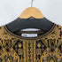 ザラ ZARA パフスリーブジャガードワンピース レディース import:M