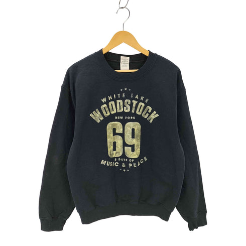 ギルダン GILDAN フロントプリントプルオーバースウェット メンズ import:M