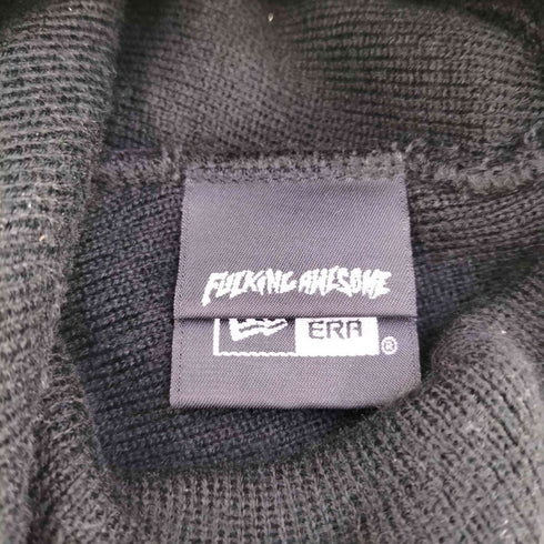 ファッキンオーサム FUCKING AWESOME ロゴ刺繍 ニットキャップ ビーニー メンズ