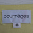 クレージュ courreges レーヨン混 蝶々 ビーズ カーディガン レディース 38