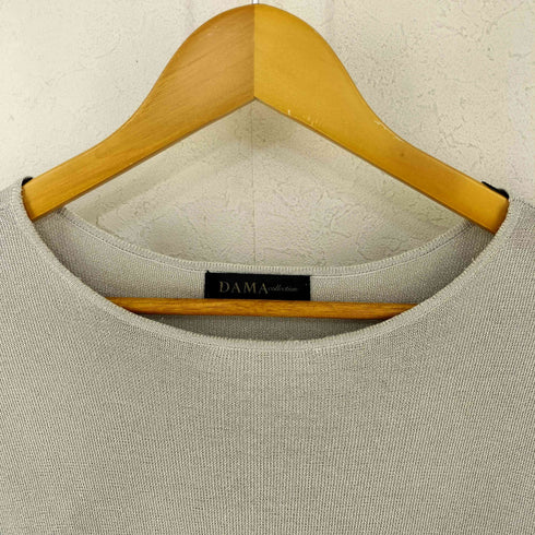 ダーマコレクション DAMA collection ラメ入りシルクニットトップス レディース JPN:2
