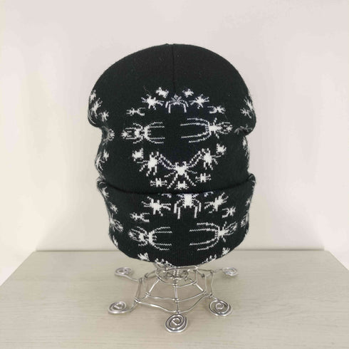 ファッキンオーサム FUCKING AWESOME Spider Stamp Cuff Beanie スパイダー ニットキャップ ビーニー メンズ
