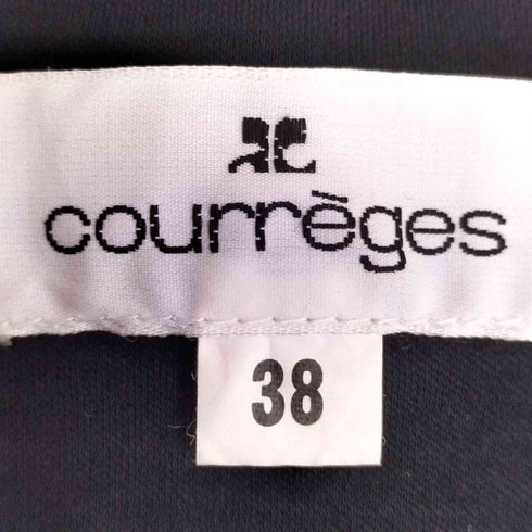 クレージュ courreges マルチカラー リボン クルーネックTシャツ レディース JPN:38