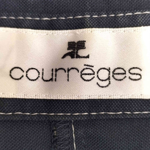 クレージュ courreges ロゴ ステッチ 七分丈シャツ レディース 9R
