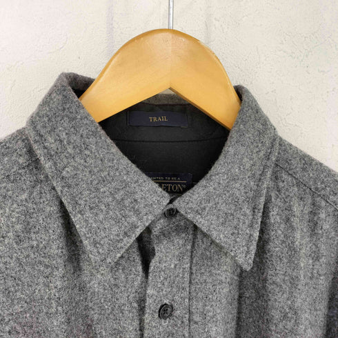 ペンドルトン PENDLETON TRAIL エルボーパッチ ウールシャツ メンズ import:M