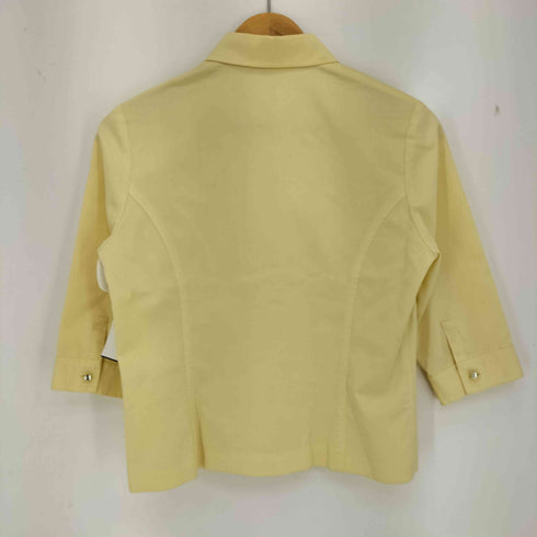 クレージュ courreges ロゴ 七分丈シャツ レディース 9R
