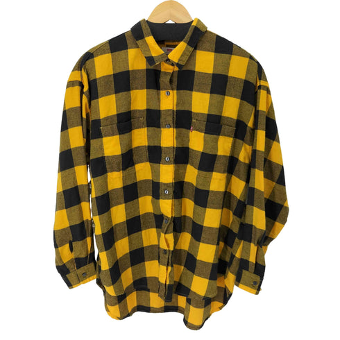 リーバイス Levis ブロックチェックネルシャツ メンズ import:XL