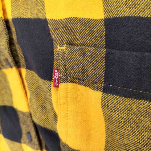 リーバイス Levis ブロックチェックネルシャツ メンズ import:XL