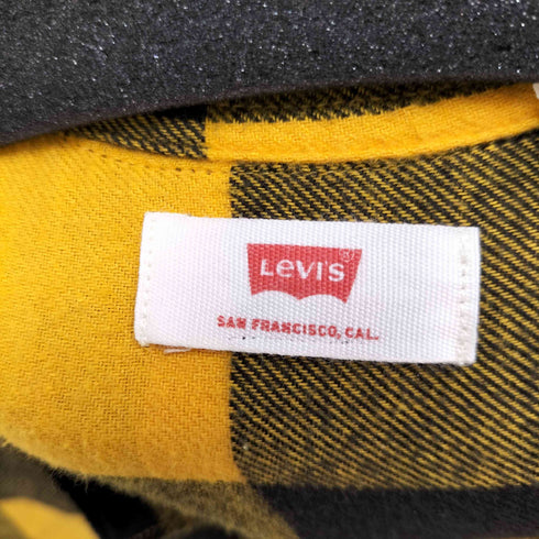 リーバイス Levis ブロックチェックネルシャツ メンズ import:XL