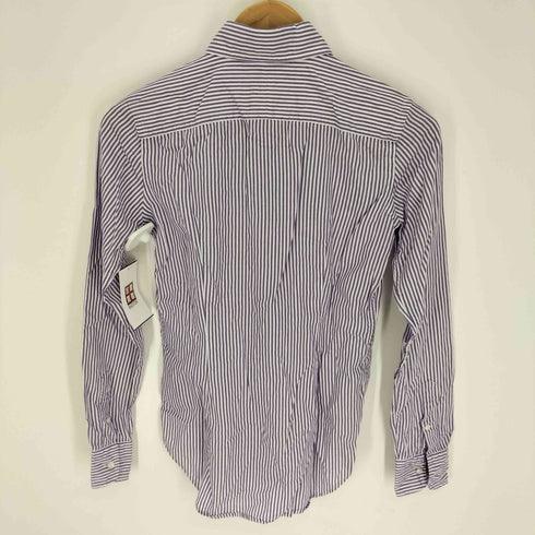ラルフローレン RALPH LAUREN Super Slim Fit ポニー 刺繍 B.D L/S ストライプ シャツ レディース 150