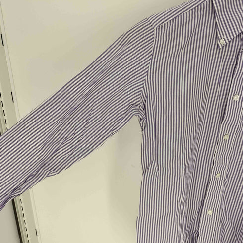 ラルフローレン RALPH LAUREN Super Slim Fit ポニー 刺繍 B.D L/S ストライプ シャツ レディース 150