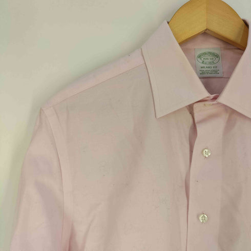 ブルックスブラザーズ BROOKS BROTHERS MILANO FIT レギュラーカラー シャツ メンズ 15½-33