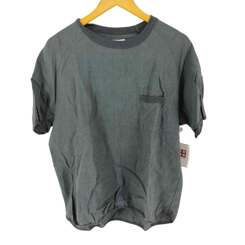 アールイーメイドイントウキョウ RE MADE IN TOKYO JAPAN FRENCH LINEN T-SHIRT メンズ JPN:M