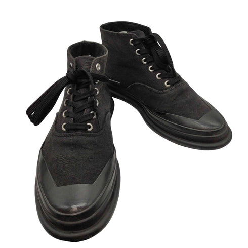 イッセイミヤケメン ISSEY MIYAKE MEN CANVAS HIGH CUT SHOE キャンバス ハイカットスニーカー メンズ EUR:42