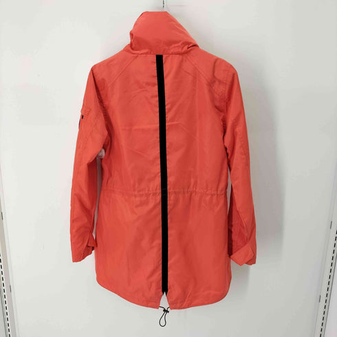 ローレンラルフローレン LAUREN RALPH LAUREN スタンドカラー フーデッドウインドブレーカー レディース M