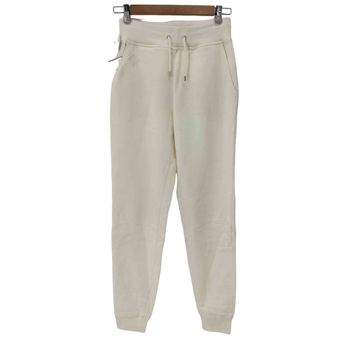 ラルフローレンパープルレーベル RALPH LAUREN PURPLE LABEL 裏起毛 刺繍ロゴ スウェットパンツ レディース S/P