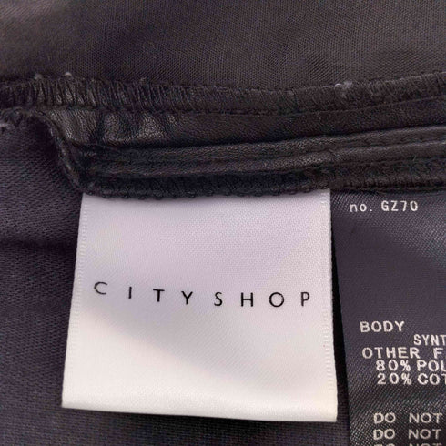 シティショップ CITYSHOP FAUX LEATHER パンツ レディース ONE SIZE