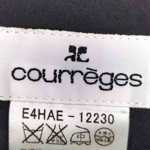 クレージュ courreges ロゴ タイトスカート レディース JPN:36