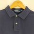 ポロバイラルフローレン Polo by RALPH LAUREN CUSTOM FIT ポニー刺繍 鹿の子 ポロシャツ メンズ import:M